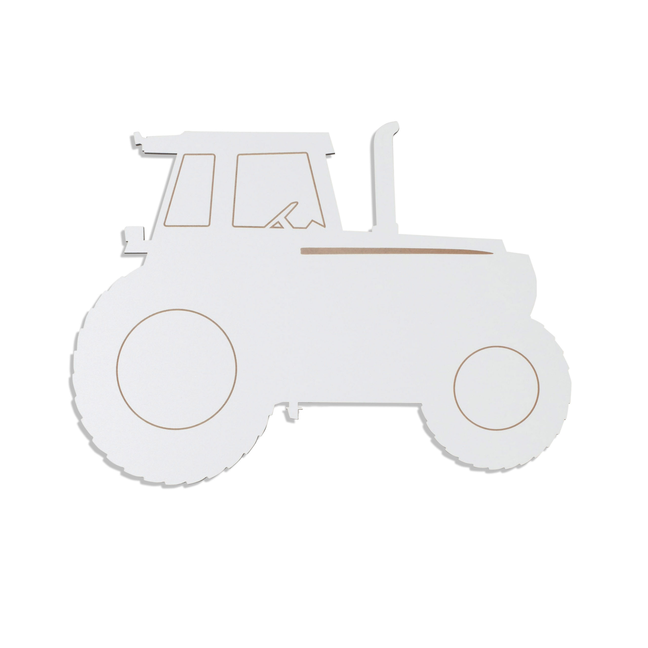 Traktor Touch Lampe – Hvid